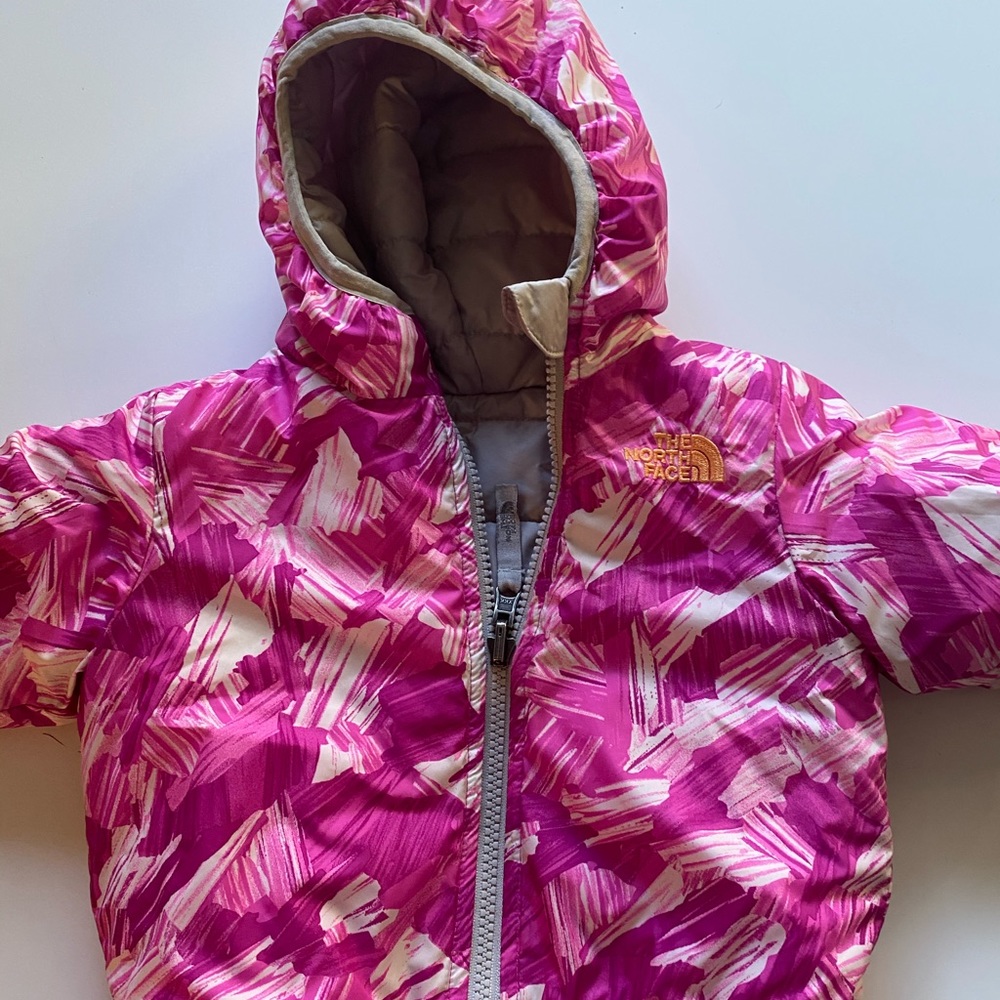 The North face 12-18 mos reversible girls cost